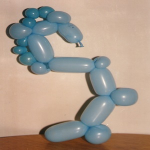 escultura de balões