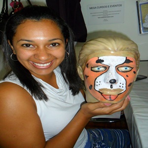 curso de pintura de rosto- Curso de Maquiagem Artística, cursosPirulito  Recreações Animação de Festas Tel. 11 99435 1059